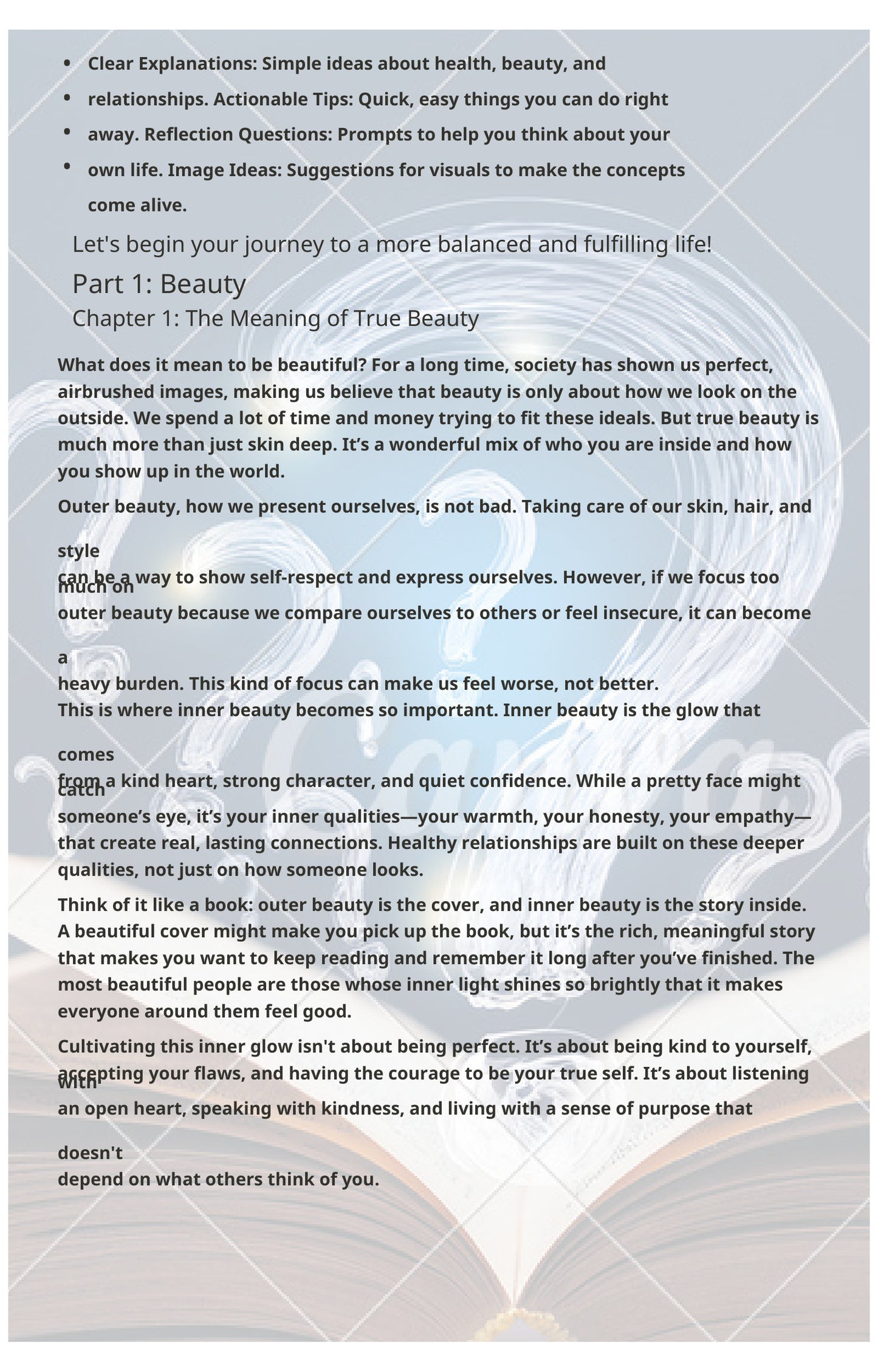 Beauty, health, and marriage. Pupegolow studio